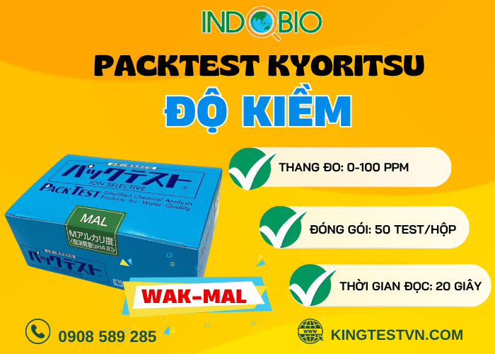 Bộ test Kiềm WAK-MAL